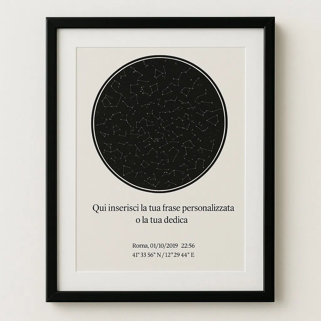 Mappe Stellari Personalizzate